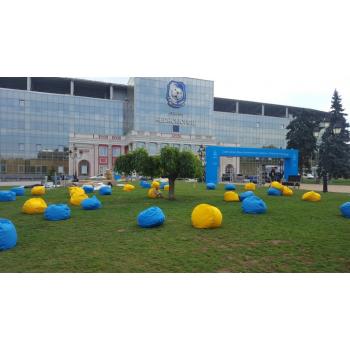 Широкоформатний друк на банері фронтліт, монтаж на конструкцію...