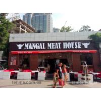 Объёмные световые буквы и элементы для Mangal Meathouse