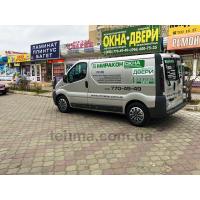 Брендирование авто Renault Trafic для компании Миракон