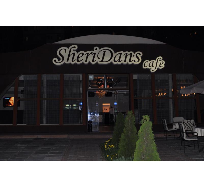 Вивіски та оформлення інтер'єру для SheriDan`s cafe